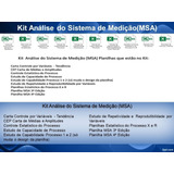 Kit Análise Do Sistema De Medição (msa)