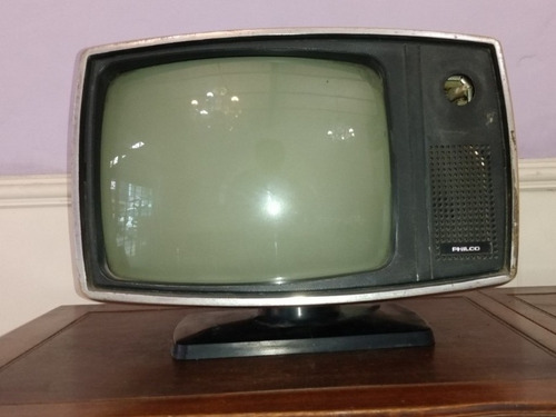 Televisor Philco Ideal Decoración Vintage Sin Funcionar 