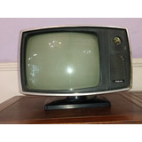 Televisor Philco Ideal Decoración Vintage Sin Funcionar 