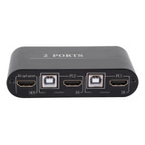 Hdmi Switcher Small 2‑in‑1‑out 2‑por