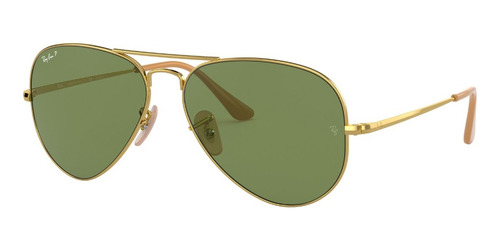 Anteojos Lente Sol Ray Ban Aviator Rb3689-62 Original