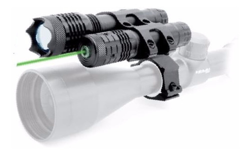 Linterna + Laser Shilba Verde V120 Laser Verde Linterna Foco Spot