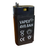 Bateria De Gel 4v 0.8 Ah Linterna Aeromodelismo  Vt408 Vapex