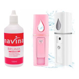 Nano Vaporizador + Bruma Acelerador De Cílios Navina 100ml 