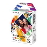 Film Pack Instax Mini Spray Art (10 Fotos X Caja)