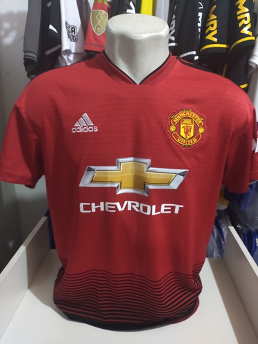 Camisa Manchester United adidas Vermelha