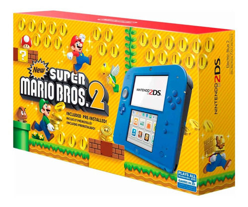 Consola Nintendo 2ds Super Mario Bros 2 Nueva Sellada