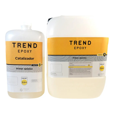 Primer Epoxico Trend Epoxy Transparente 10Kg Para Pisos | Meses sin interés