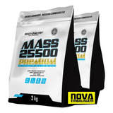 Kit 2x Hipercalórico Mass 25500 Premium 3kg - Body Nutry