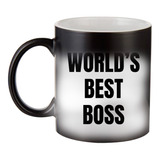 Taza Mágica Personalizada - World's Best Boss, The Office