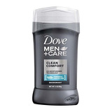 Dove Men + Care Desodorante En Barra, Clean Comfort 3,0 Oz, 