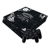 Skin Ps4 Slim Ouija Para Consola Mando Barlights