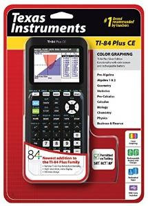Texas Instruments Ti-84 Plus Ce Calculadora Gráfica Negro