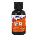 Now Foods - Complejo De Vitamina B-12 Liquido 59ml
