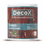 Decox | Kit Completo 1l  | Pintura Óxido De Hierro A. Corten