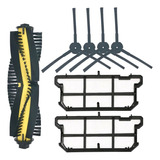 Rodillo + 4 Escobillas + 2 Filtros Aspiradora Robot Atma