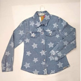 Camisa Jeans Vic&vicky  Tamanho 6