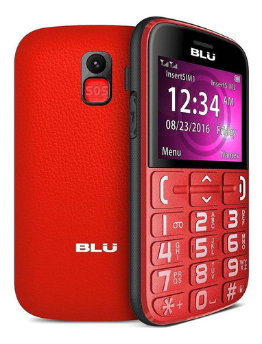 Celular Blu Joy Flex Idosos Teclas Grandes Dual Chip Fm Sos