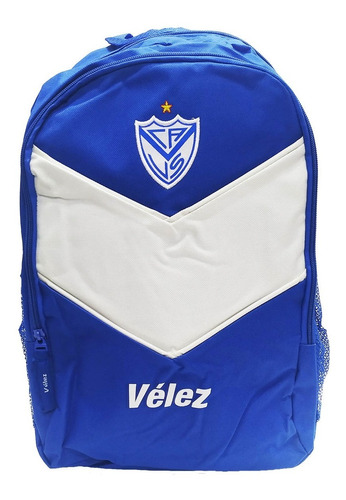 Mochila Velez Sarsfield Futbol 17,5 Licencia Oficial Origina