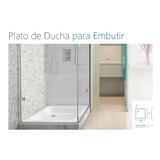 Bagnara Plato Ducha De Embutir 80x.80 Acrílico Sanitario