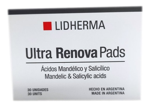 Ácido Mandelico Y Salicilico - Ultra Renova Pads - Lidherma