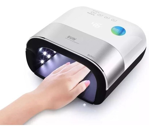 Lampara 2-1 Led Uv Smart Secador Uñas Lampara Manicure Sun3