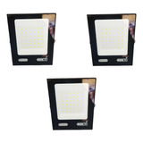 3 Pz Reflector Led 30w Exterior Ip65 300 Watts Alto Brillo 