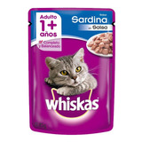 Pouch Whiskas Adulto Sabor Sardina X 85 Grs. X 12 U.