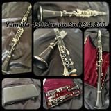 Clarinete Yamaha 450 De Madeira Zerado