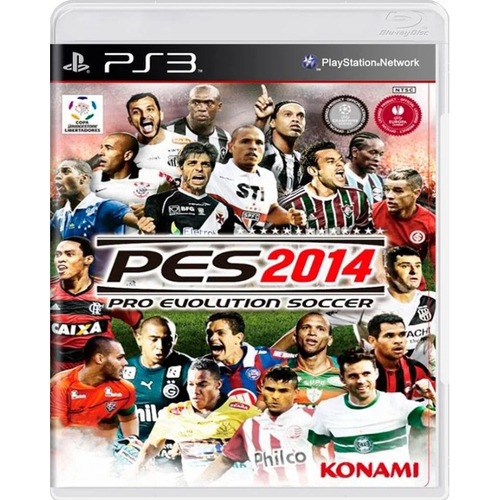Pro Evolution Soccer 2014 Pes - Ps3 Mídia Física Semiovo
