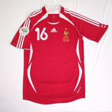 Jersey Francia adidas Portero Rojo Mundial 2006 Barthez