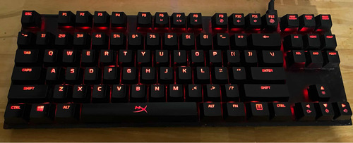 Teclado Hyperx Alloy Fps Pro Switch Cherry Mx Red