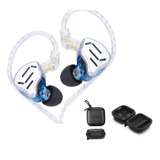 Audifonos Kz Zax Monitores In Ear Sin Mic + Estuche