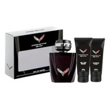 Kit De Perfume Corvete Night Drive (perfume 100ml +01 Pós Barba 100g + 01 Shampoo 100ml