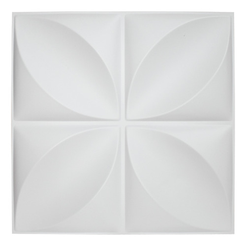 Panel Decorativo 3d Para Pared 12 Piezas 3 M2 50x50 Cm W-4 