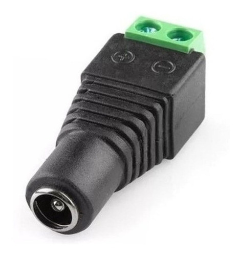 Ficha Conector Plug Dc Hembra Con Bornera X100u Cctv-camaras