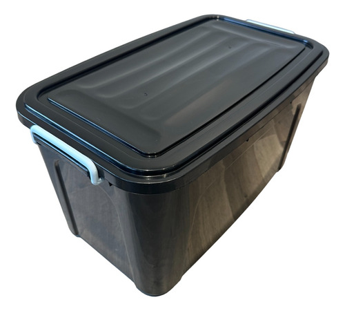 Organizador Caja Rectangular 30 Litros Con Traba Multiuso