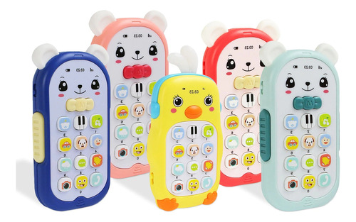 Celular Didáctico Sonido Juguete Bebes Niños Unisex