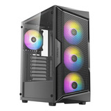 Ax61 Mid Tower Atx Funda Para Juegos Con Panel Frontal De Ma