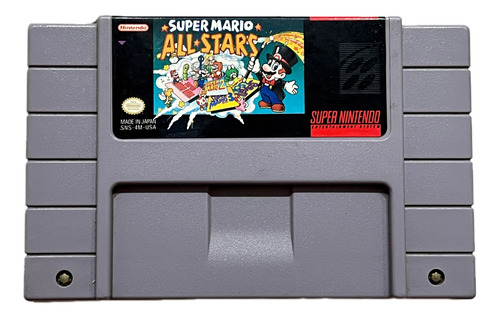  Id 629 Super Mario All Star Snes Original Super Nintendo