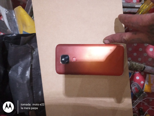Celular Motorola E7 Play Naranja Como Nuevo Sin Detalle