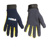 Campo Skinfit Guantes De Hockey Azul Marino Amarillo