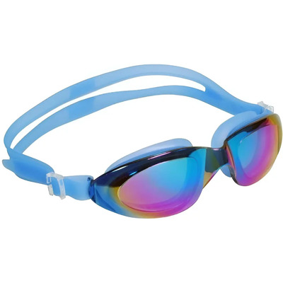 Goggle Natacion Bandit Mirror Azul Marca Escualo