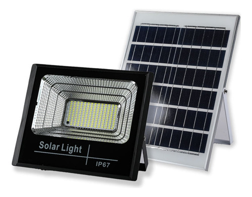 Reflector Solar Exterior Led Lámpara Sólida Panel Solar 800w