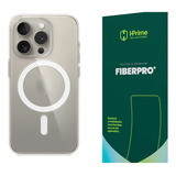 Hprime Case + Película Fiberpro Para iPhone 15 Pro Max 6.7