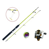 Kit P/ Pesca Tilápia C/ Balancinho Vara Micro Molinete Linha