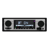 Reproductor Mp3 Coche Vintage Bt Usb Aux U Disk Stereo