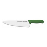 Cuchillo Cocinero 25 Cms 3 Claveles Proflex- Verde 8264
