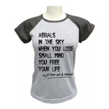 Camiseta Babylook System Of A Down Aerials