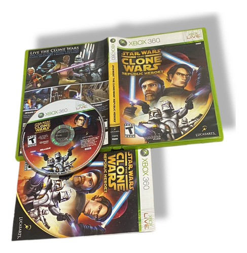 Star Wars Republic Heroes Xbox 360 Envio Rapido!